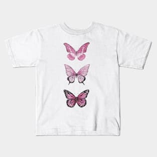 Beautiful Butterflies D Kids T-Shirt